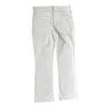 Madewell  Pure White Mid-Rise Kick Out Crop Jeans Size‎ 27 Photo 6