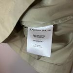 Jonathan Simkhai Waverly Bubble Sleeve Collared Tie Waist Wrap Blouse Thyme Green Photo 8