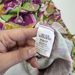 Seven Wonders Two Piece Set Womens XS Purple Green Hawaiian Aloha Shirt Shorts Photo 7