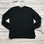 Cotton Citizen distressed crew neck cotton sweater size medium Photo 0