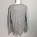 Gap NWOT Heather Gray Twister Long Sleeved T Shirt New Photo 3