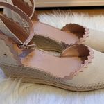 Kate Spade Nwt adorable cream canvas espadrilles wedges Photo 7