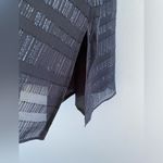 Eileen Fisher  Black Sheer Silk Glimmer Ballet Neck Tank Size Small Photo 7