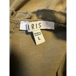 Iris Grunge fairy Ruffle Mini Dress Sleeveless‎ Sage Green Large Y2K cottage whimsi Photo 2