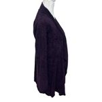 Barefoot Dreams  Calypso 436 Cascade Cardigan Size S/M Women's Purple Bamboo Photo 4