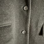 J.Crew Black Wool Cashmere Single Breasted Classic Winter Top Coat Size 4 Photo 10