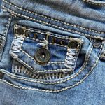 Red Rivet Women's  Light Blue Denim Cropped Jeans Size 5 GUC #7836 Photo 2