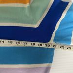 Lands' End  Cardigan Women’s Size L TALL Purple‎ Orange Striped Button Up Cotton Photo 8