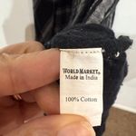 World Market Black Asymmetrical Jumpsuit Sz S/M Photo 5