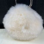 Forever 21 Women's White Fluffy Faux Fur Metal Handles Mini Bag SKU 5178 Photo 0
