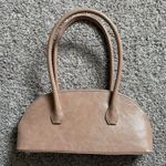 NA-KD  tan brown mini bowling bag purse Photo 3
