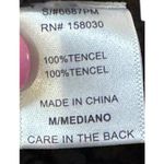 Love Tree Love Tree Women's Shorts 100% Tencel Belted Button Front High Black Medium NWT Photo 11