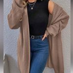 SheIn  Tan Women's Cardigan Photo 0