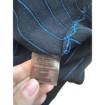 Alice + Olivia Blue Striped Sleeveless Knit Midi Dress Size Small Photo 3