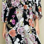 Jaase Anthropologie  Floral Boho Romper Medium Wide Leg Bell Sleeve Photo 1