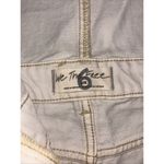 Free People We The Free Sunkissed Denim Short Overalls Zip Front Sz 6 Photo 7