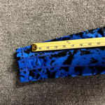 Zella Leggings Womens Large Blue Black Tie Dye High Waist Workout Gymwear Yoga Photo 4