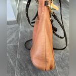 The Sak Tan Brown Leather Hobo Crossbody Shoulder Bag Bohemian Hippie Photo 8
