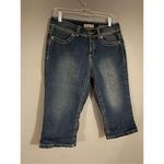 Nine West Vintage America Medium Wash Capri Pants Size 8/29 Blue Photo 1