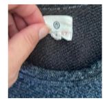 Sundry  Dark Gray Heather Crewneck Pullover Sweatshirt - Size S (2) Cozy Shoulder Photo 7