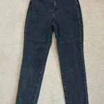 Madewell The Curvy Perfect Vintage Jeans Black High Waist Ankle Size 29 Tall Photo 1