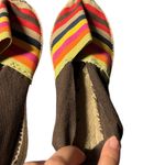 Flat Espadrilles Womens Size 38/7.5 Colorful Boho Hippie Casual Event Festival Orange Photo 5