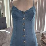 🌸AMTIOUS days of denim mini dress ✨ Blue Photo 10