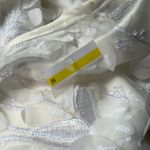 XScape Womens Lace Applique Cocktail And Party Dress in Winter White Size 8 NWT Photo 7