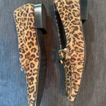 Stuart Weitzman  Animal Print Loafers with Buckle woman’s sz 6.5 Photo 11
