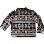 Jane Ashley Vintage  100% Cotton Aztec Southwestern Boho Jacket - Petite XL Photo 1