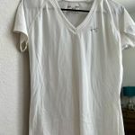 Under Armour Classic White V-Neck Tee Photo 0
