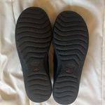 Clarks | Black Slip On Shoes Side Buttons Small Heel Artisan Women’s Size 7 Photo 6