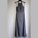 Dessy Collection Vivian Diamond Evening Gown 16 Gray Photo 2