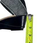 Charleston Shoe Co Justice Silver Metallic Wedge Sandals Size 9 Photo 4