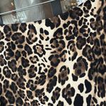 Reformation  iggy one shoulder tank top cropped leopard print deadstock fabric Photo 6