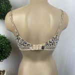 Calvin Klein CK One Tan & Black Animal Print Cotton Bra L Photo 1