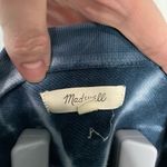Madewell  100% cotton blue tie dye‎ sweatshirt size XXS Photo 2