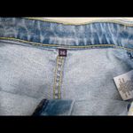 Carmar Lace Up Denim Shorts in Acid Wash Blue Size 26 Photo 2