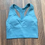 PINK - Victoria's Secret VS PINK Teal Sports Bra Photo 0