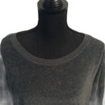 Aeropostale  Large L Soft Oversized Velour Feel Black Long Sleeve Top Stretch Photo 1