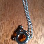 Baltic Amber Round Stone Sterling Silver Bracelet (6 Inch) Photo 7