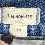 Madewell The MomJean Denim Tapered Leg Jeans Leacrest Wash High Waist Size 26 Photo 6