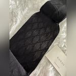 Gucci Brand New Authentic Supremelis GG Logo Black Tights Medium M Photo 3