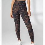 Balance Athletica Base Camp Camo Camouflage Leggings Yoga Black & Brown Size XS Photo 9