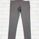 Lole Lolë Amoda Women's Pants Legging Mesh Panel Gray / Yellow (Size XS) EUC Photo 1
