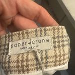 Paper Crane  Plaid Pencil Mini Skirt Photo 6