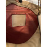 Coach Kristin Lurex Champagne Woven Hobo Shoulder Bag Purse Photo 8