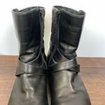 Vionic  Women's Leather Thea Quilted Ankle Bootie Boots Black Size 7 Photo 4