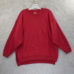 American Eagle Jegging Fit Sweatshirt Red Oversized Casual Comfort Women's Small Photo 0