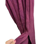 ASOS Design Column Ribbed Sleeveless Turtleneck Maxi Dress Burgundy 10 Photo 5